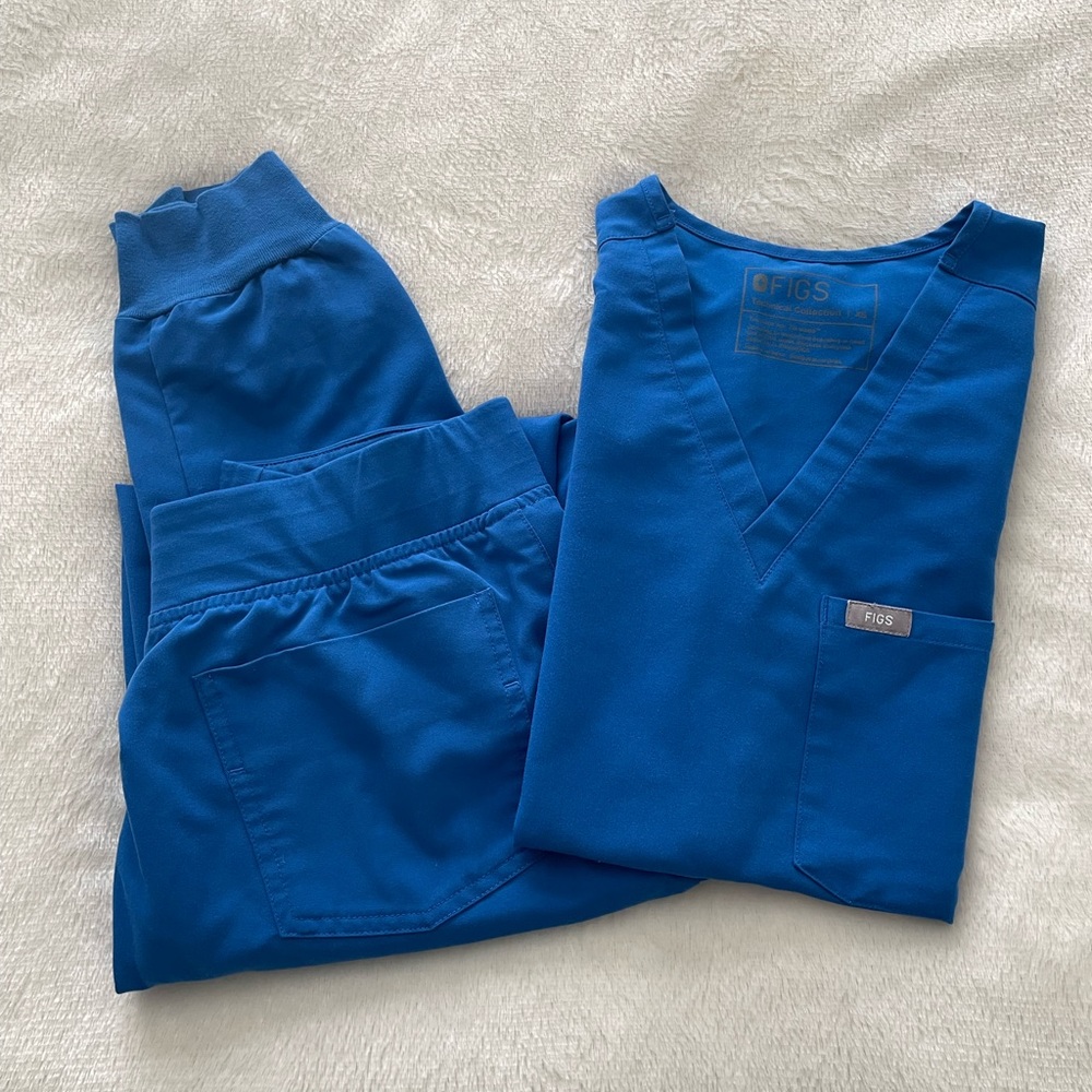 Figs set - Royal blue